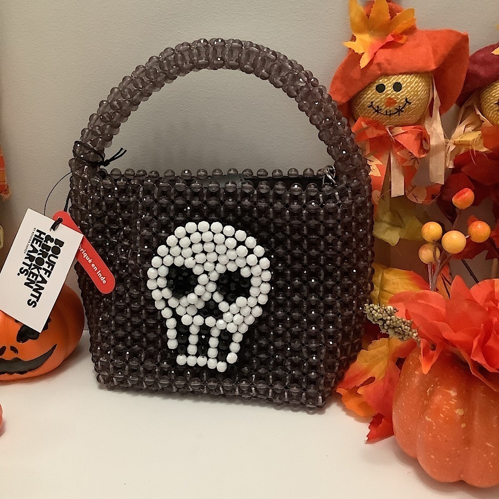 Kendra Dandy Skull Top Handle Cross Body Limited Edition Bag New
